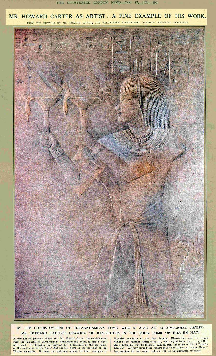 Howard carter artist